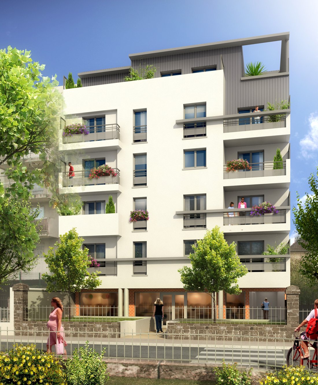 Résidence Andrea — Appartements et bureaux à Villemomble